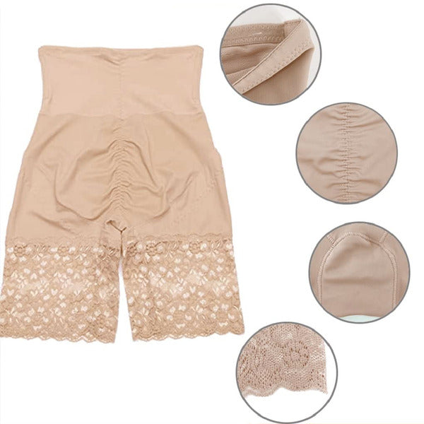 Modelador Push-up de Queima de Gordura Chinlon/Spandex Respirável/Sexy