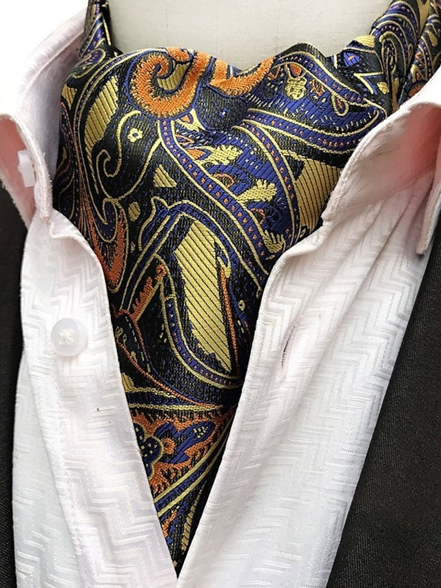 Cachecol Estilo Vintage em Gravata para Homens