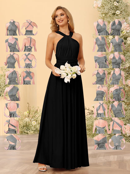 Vestidos Maxi Infinitos Conversíveis Multidirecionais Femininos