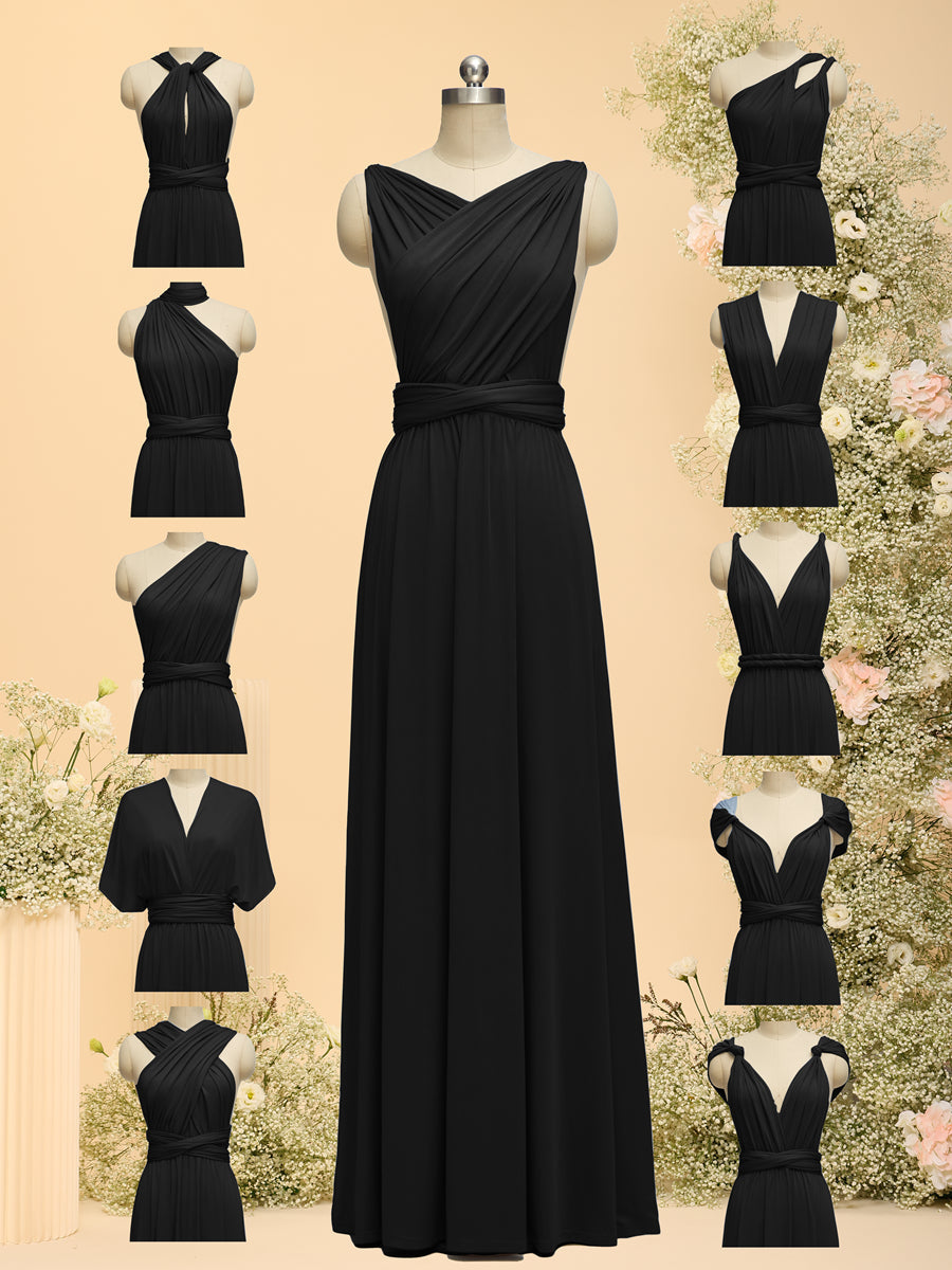 Vestidos Maxi Infinitos Conversíveis Multidirecionais Femininos