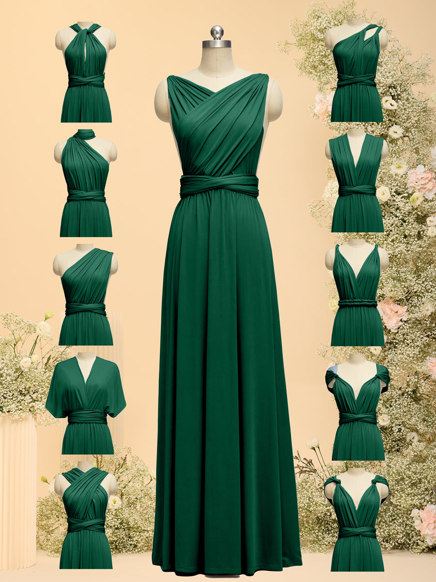 Vestidos Maxi Infinitos Conversíveis Multidirecionais Femininos