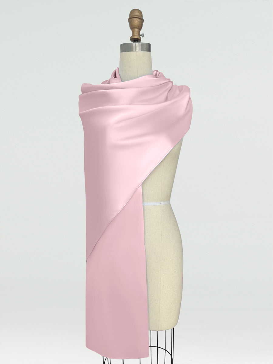 (45x225cm) Xales e Bandagens de Cetim de Seda para Mulheres