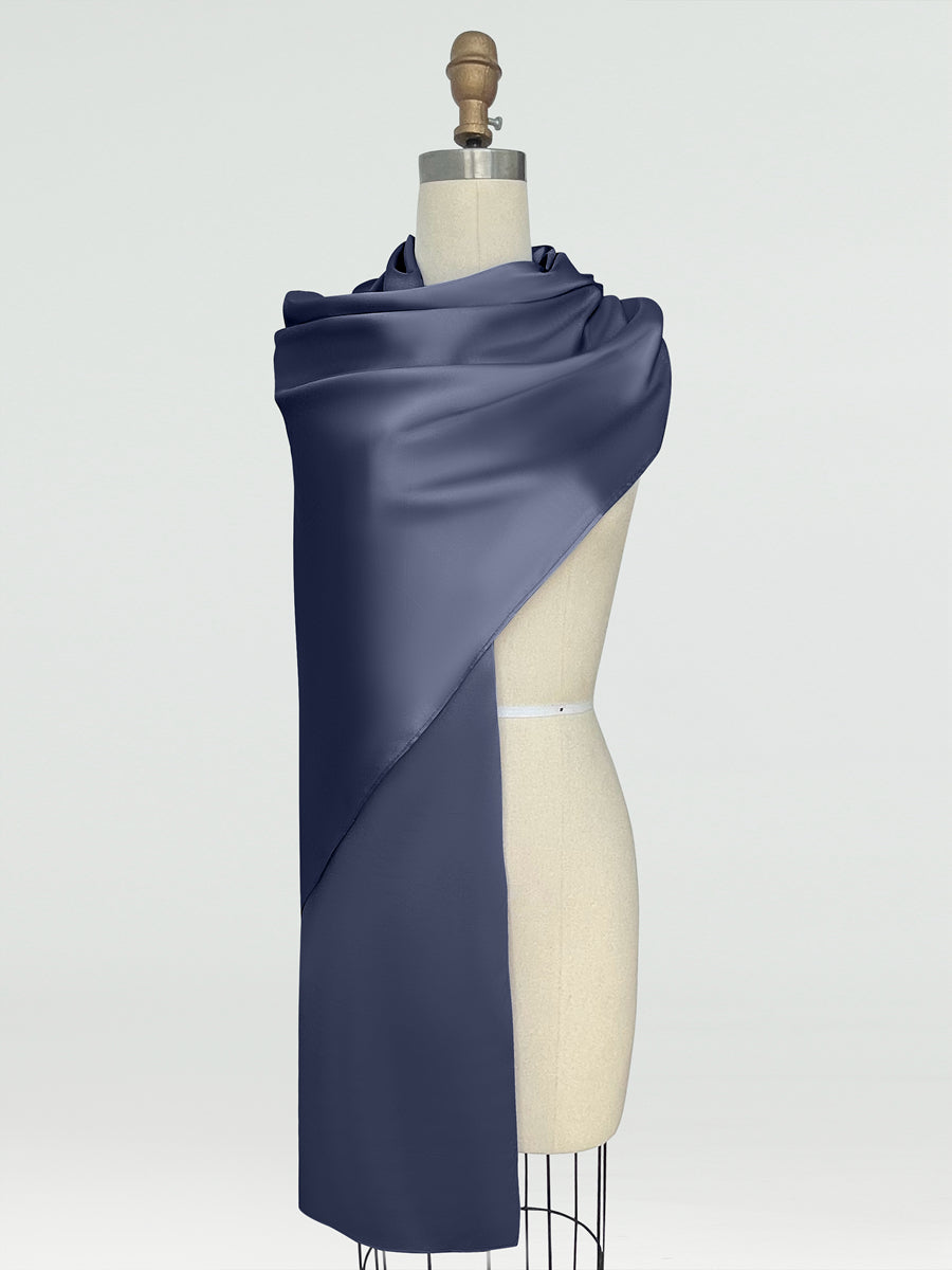 (45x225cm) Xales e Bandagens de Cetim de Seda para Mulheres