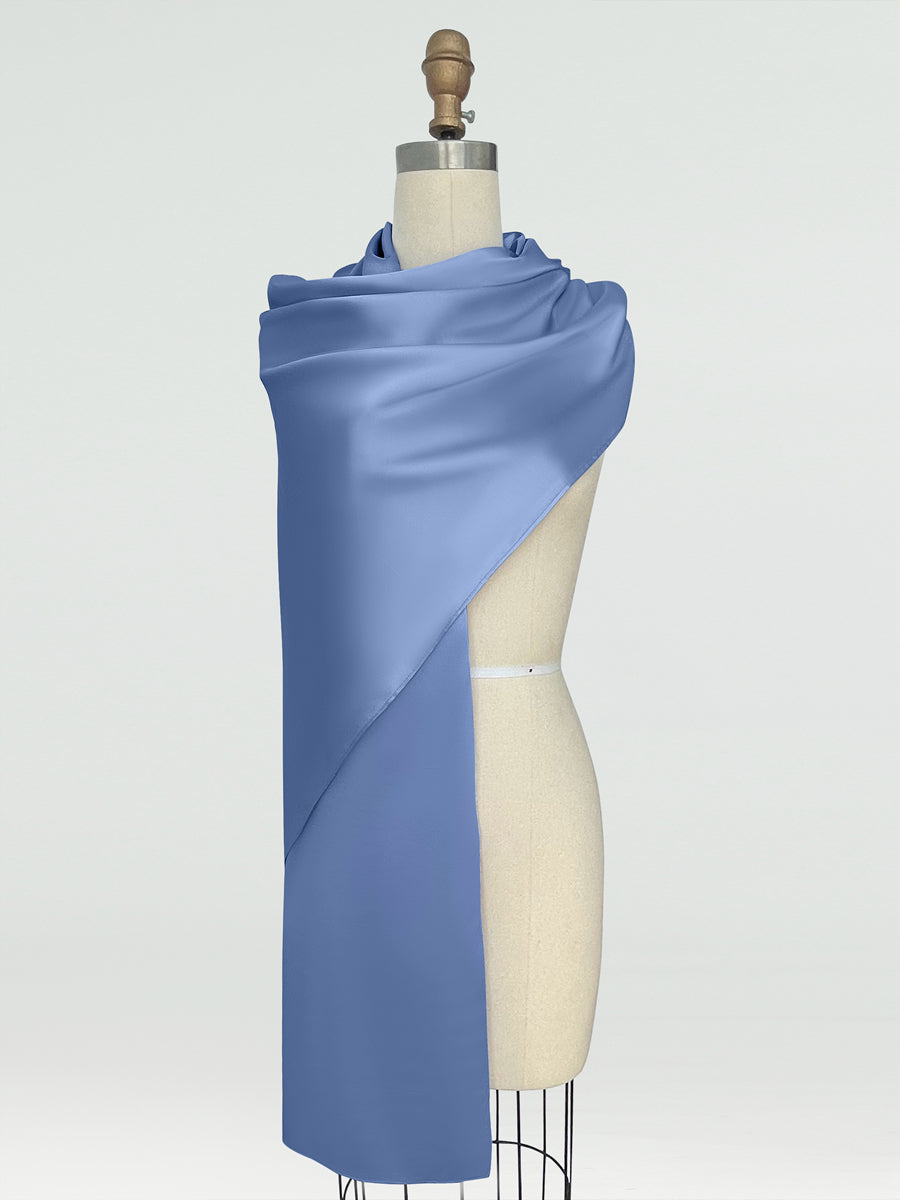 (45x225cm) Xales e Bandagens de Cetim de Seda para Mulheres