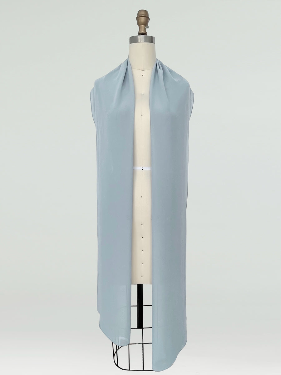 (45x225cm) Xales e Bandagens de Chiffon para Mulheres