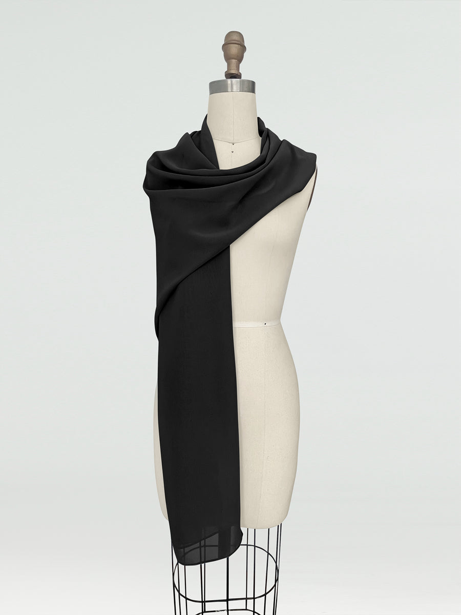 (45x225cm) Xales e Bandagens de Chiffon para Mulheres