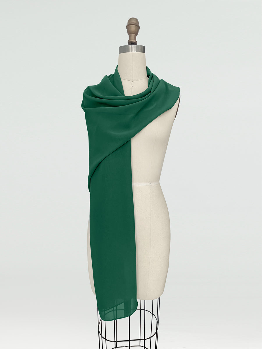 (45x225cm) Xales e Bandagens de Chiffon para Mulheres