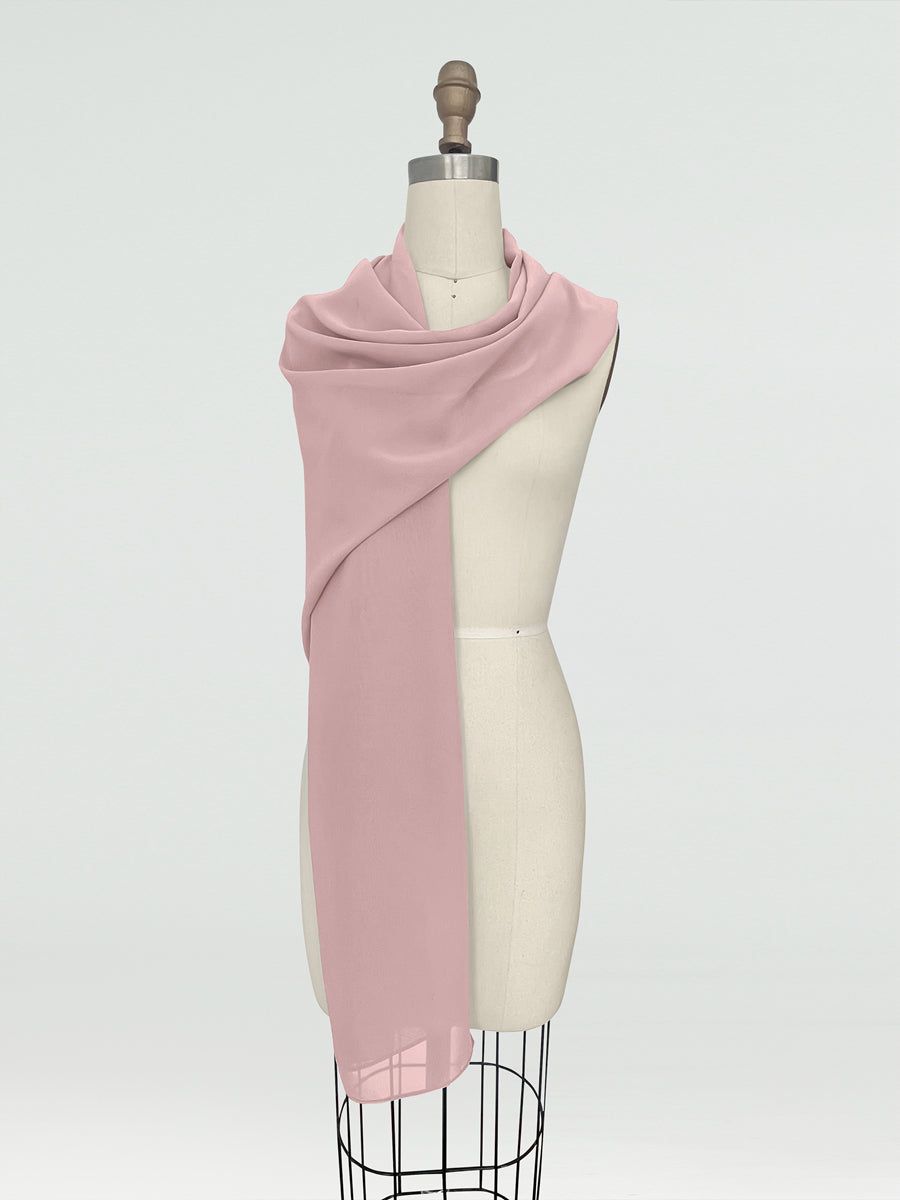 (45x225cm) Xales e Bandagens de Chiffon para Mulheres