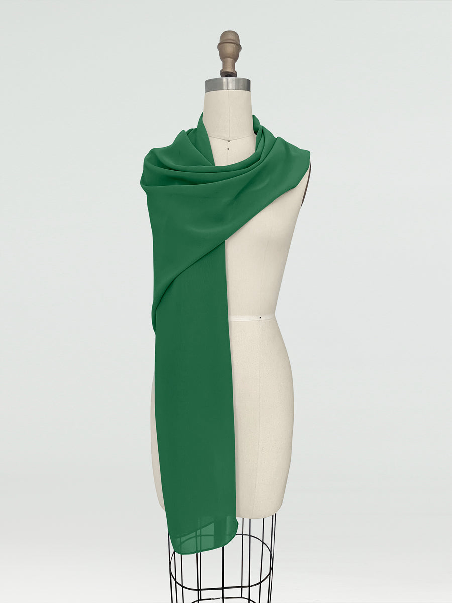 (45x225cm) Xales e Bandagens de Chiffon para Mulheres