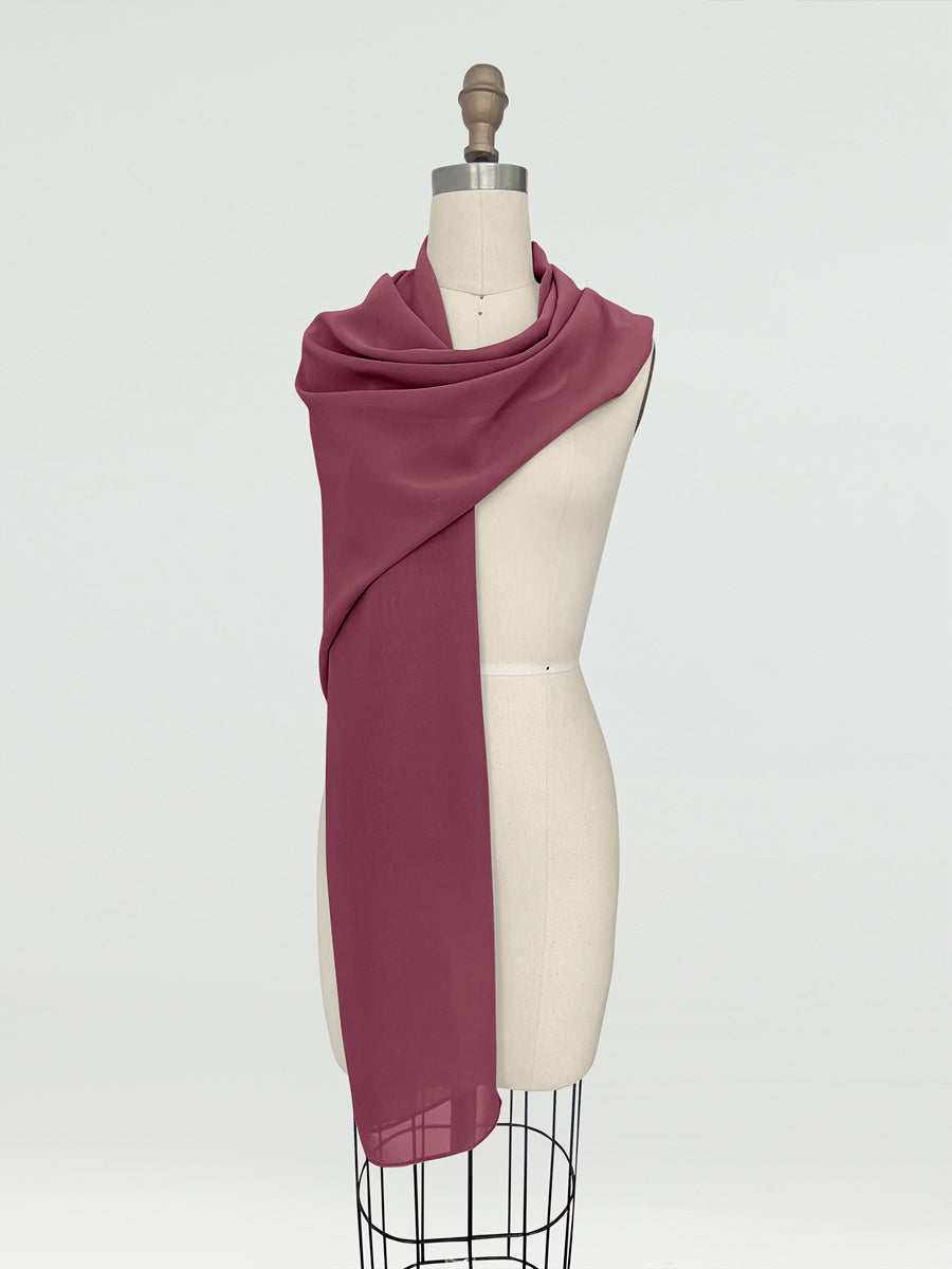 (45x225cm) Xales e Bandagens de Chiffon para Mulheres