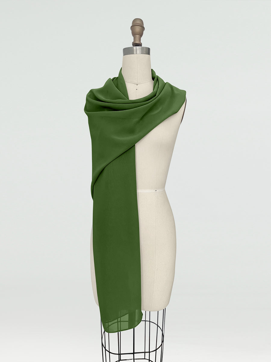 (45x225cm) Xales e Bandagens de Chiffon para Mulheres