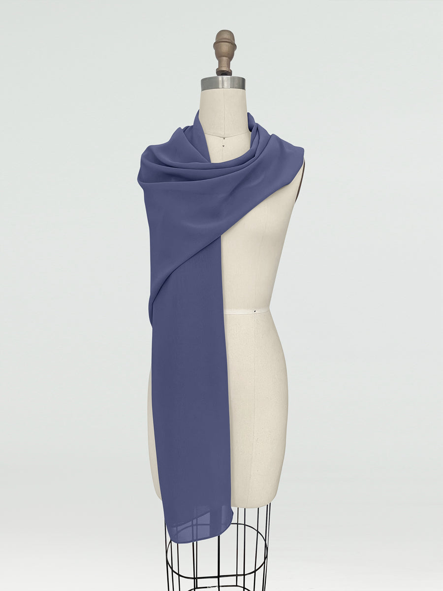 (45x225cm) Xales e Bandagens de Chiffon para Mulheres