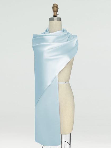 (45x225cm) Xales e Bandagens de Cetim de Seda para Mulheres