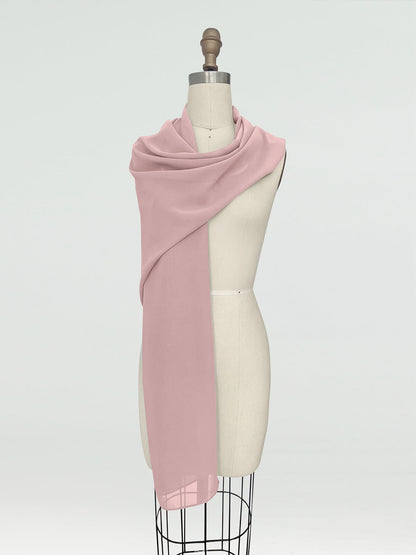 (45x225cm) Xales e Bandagens de Chiffon para Mulheres