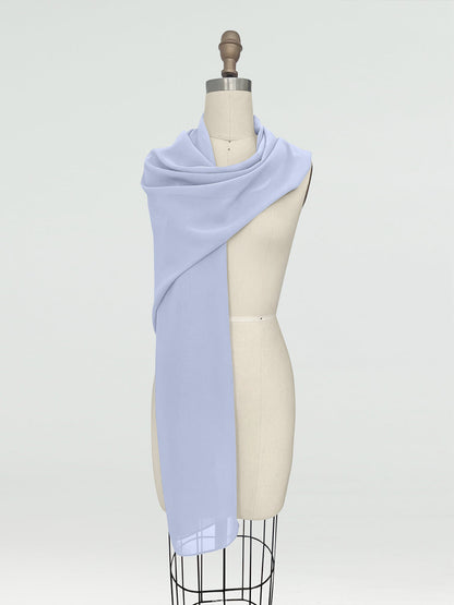 (45x225cm) Xales e Bandagens de Chiffon para Mulheres