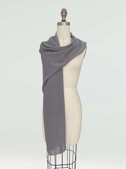 (45x225cm) Xales e Bandagens de Chiffon para Mulheres